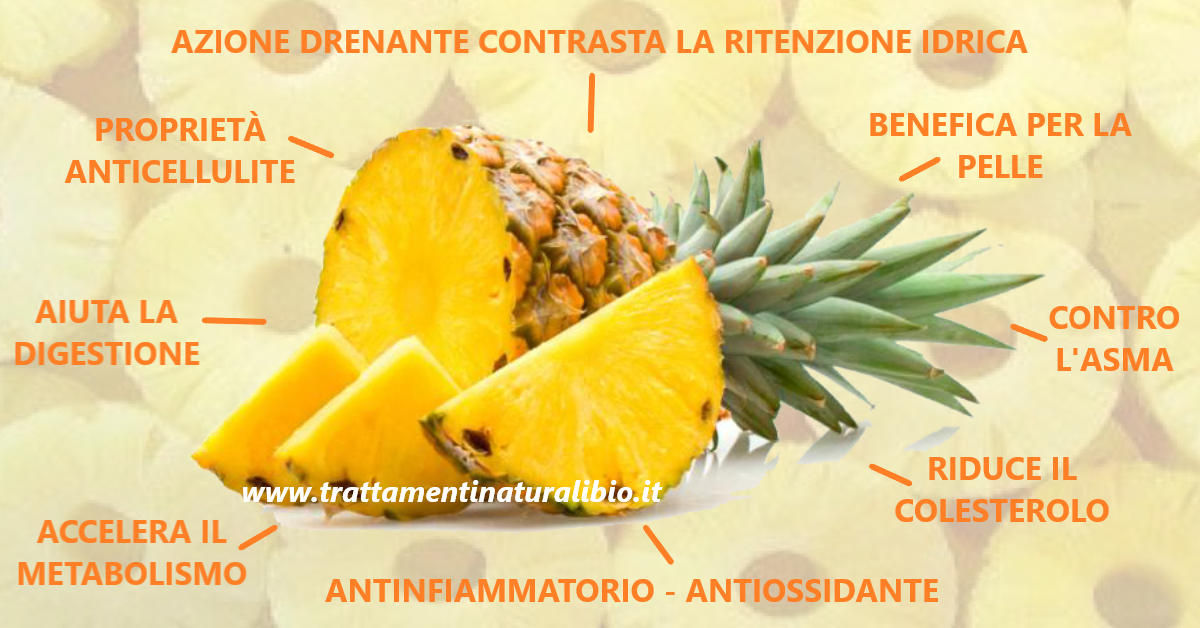 Proprietà Benefiche dell'Ananas