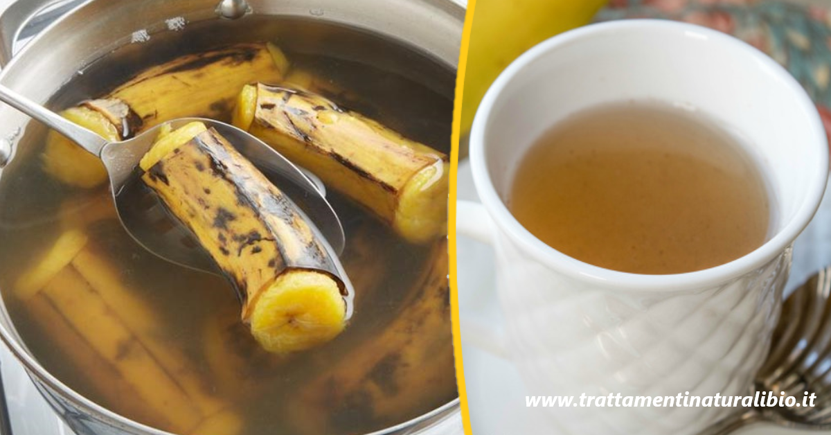 Come combattere l’insonnia con l'infuso di banana Come combattere l’insonnia con l'infuso di banana