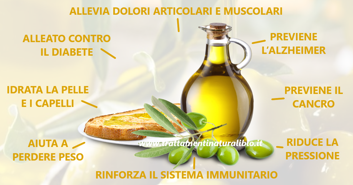 Proprietà Benefiche dell'olio d'oliva
