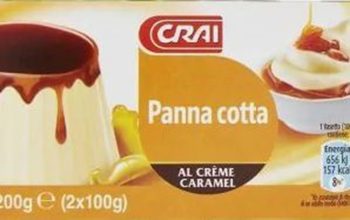 Panna cotta Crai ritirata Allarme Ministero della Salute, rischio microbiologico Panna cotta Crai ritirata: Allarme Ministero della Salute, rischio microbiologico