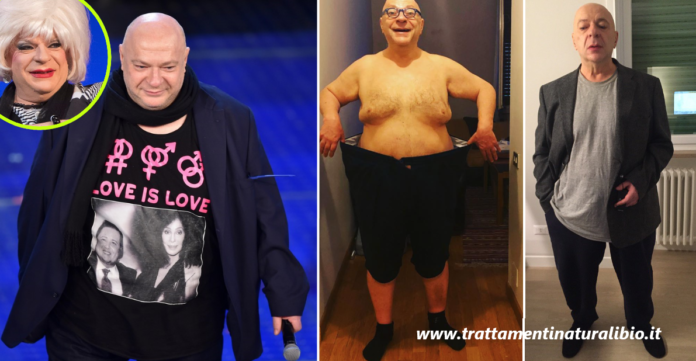 La vera dieta di Platinette: ecco come ha perso 30 chili in 6 mesi