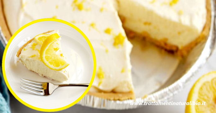 Cheesecake al limone super light, gustosa e senza burro. Adatta alla dieta Cheesecake al limone super light, gustosa e senza burro. Adatta alla dieta