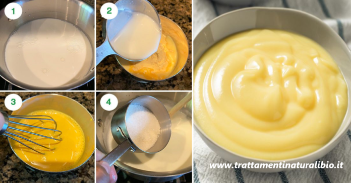 Come preparare la crema pasticcera super dietetica (solo 63 calorie)