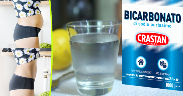 Bicarbonato e limone: la bevanda che brucia il grasso addominale
