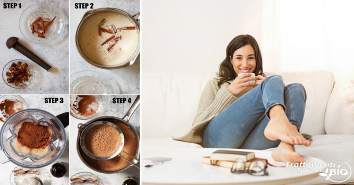La tisana Cacao, Cocco e Caramello che elimina lo stress immediatamente La tisana Cacao, Cocco e Caramello che elimina lo stress immediatamente